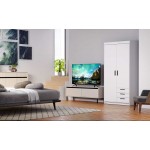 Ντουλάπα Ester 2D3S-Leuko