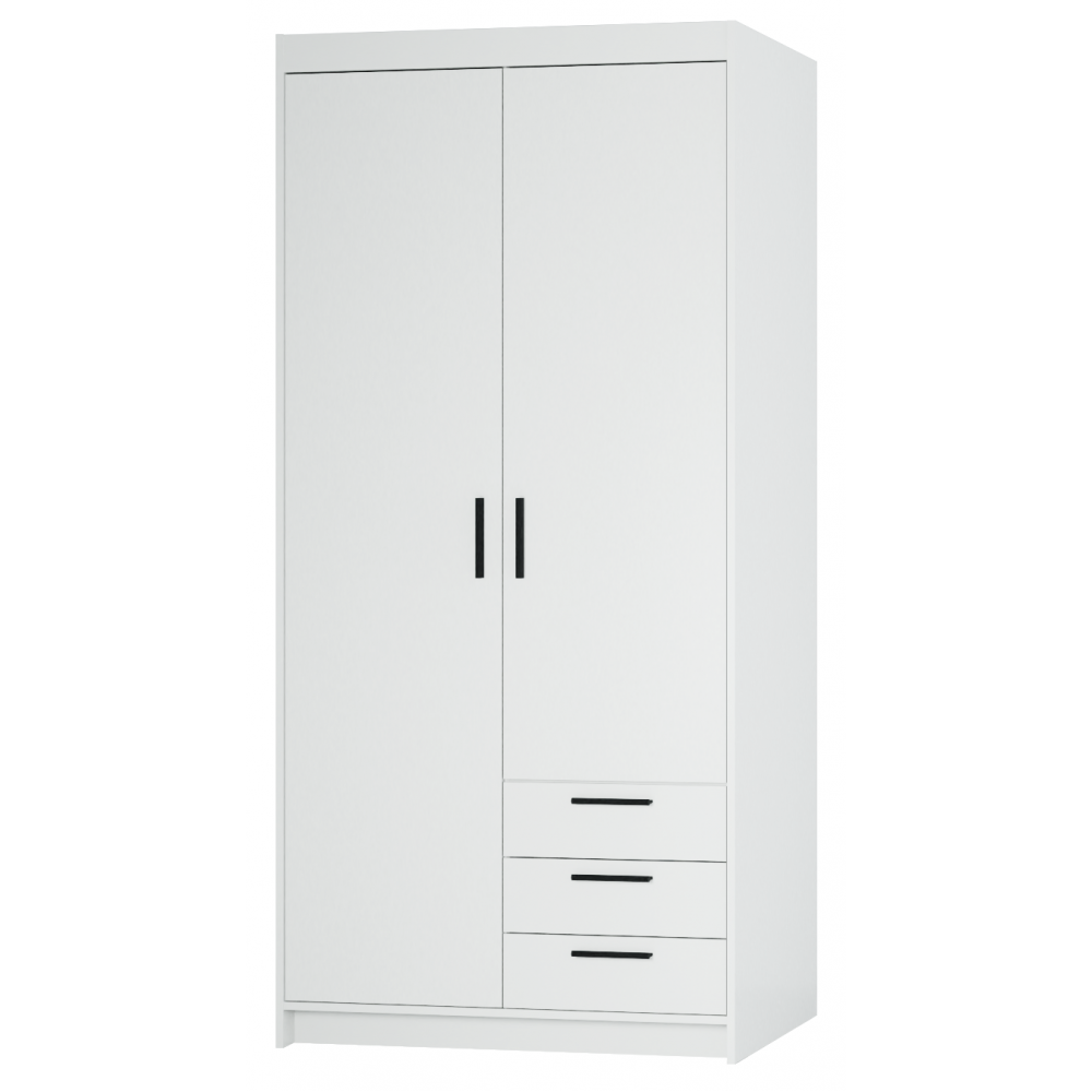 Ντουλάπα Ester 2D3S-Leuko