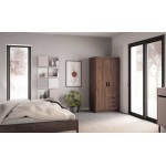 Ντουλάπα Ester 2D3S-Lefkas Oak