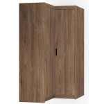 Ντουλάπα Ester γωνιακή-Lefkas Oak