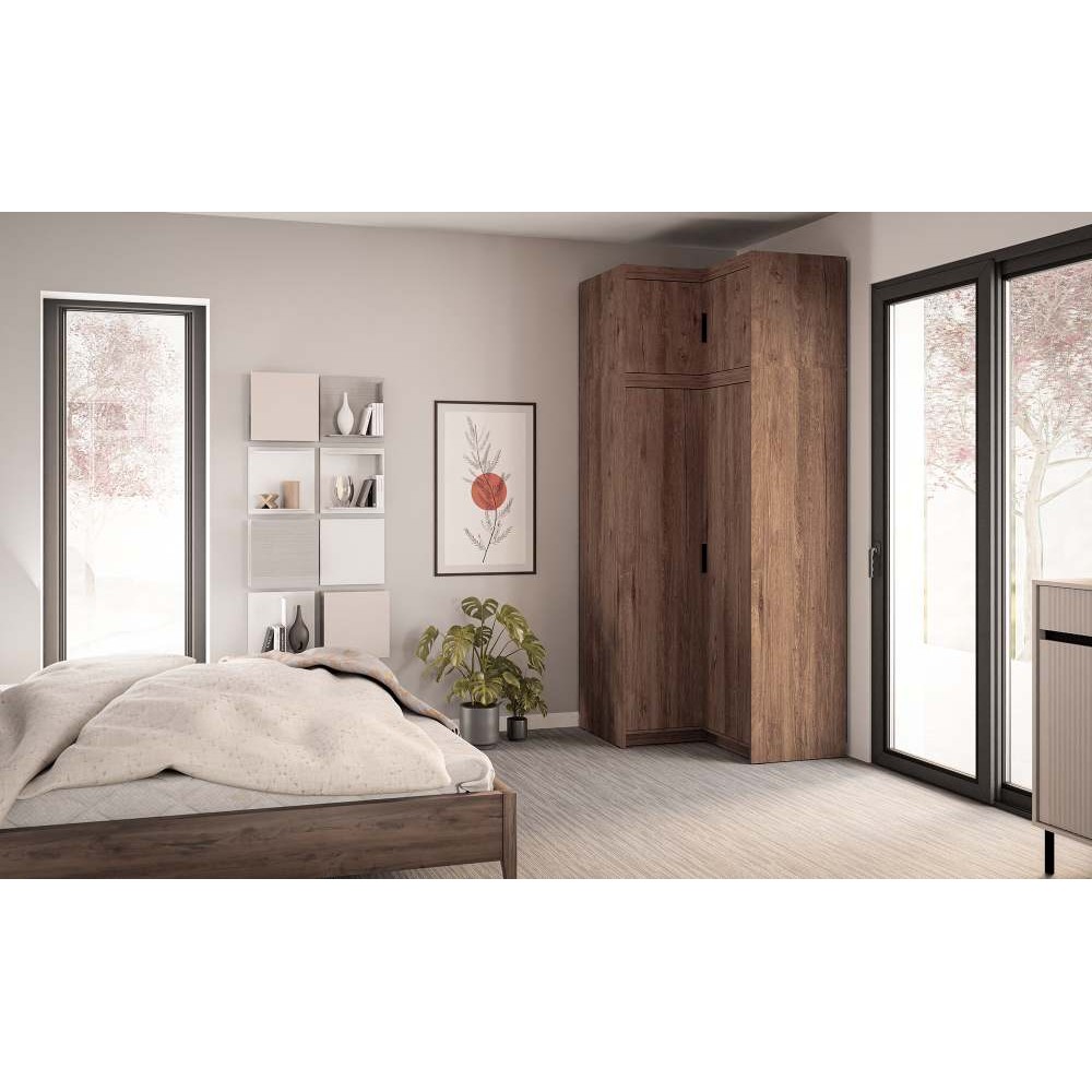 Πατάρι για τη γωνιακή ντουλάπα Ester-Lefkas Oak