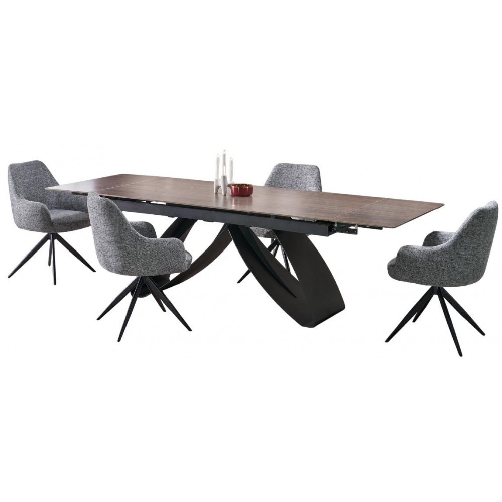 Επεκτεινόμενο τραπέζι Hila 180x90x75