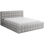 Επενδυμένο κρεβάτι Dagmar-Gkri Anoixto-180 x 200