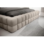 Επενδυμένο κρεβάτι Dagmar-Mpez-180 x 200