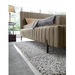 Επενδυμένο κρεβάτι Prallo-Ekrou-180 x 200