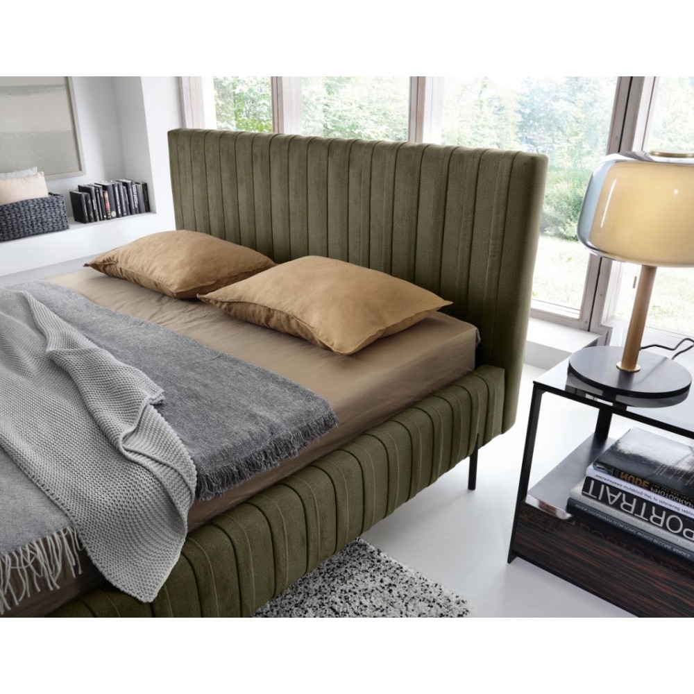 Επενδυμένο κρεβάτι Prallo-Ladi-160 x 200