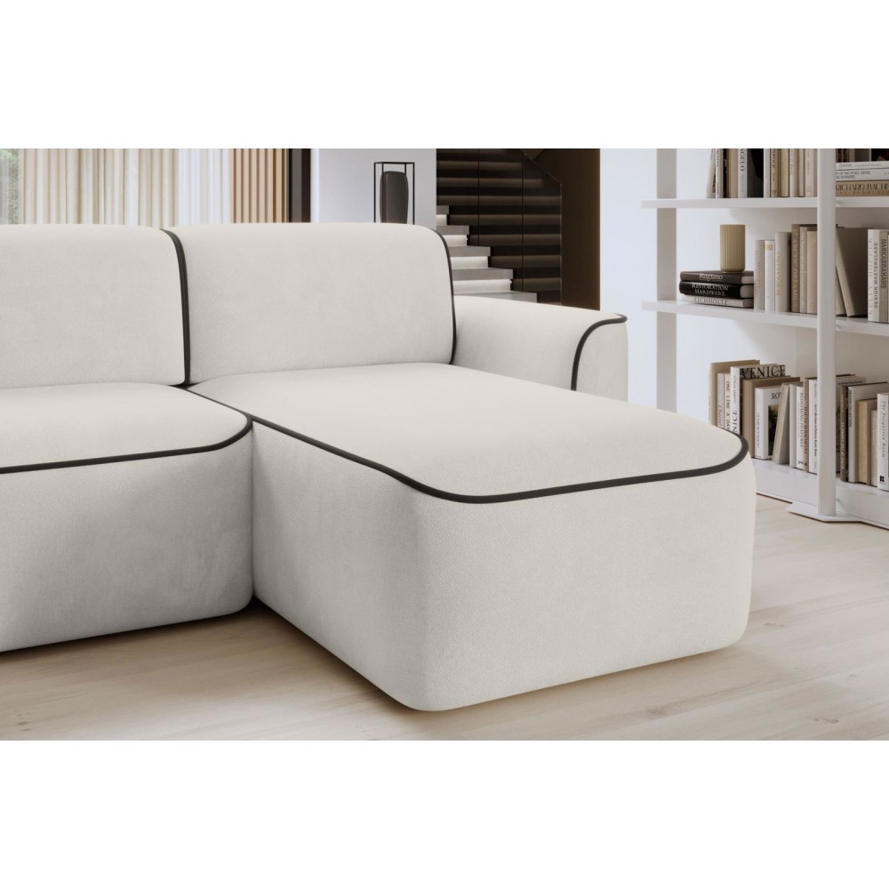 Γωνιακός καναπές Umbert-Leuko-Αριστερή