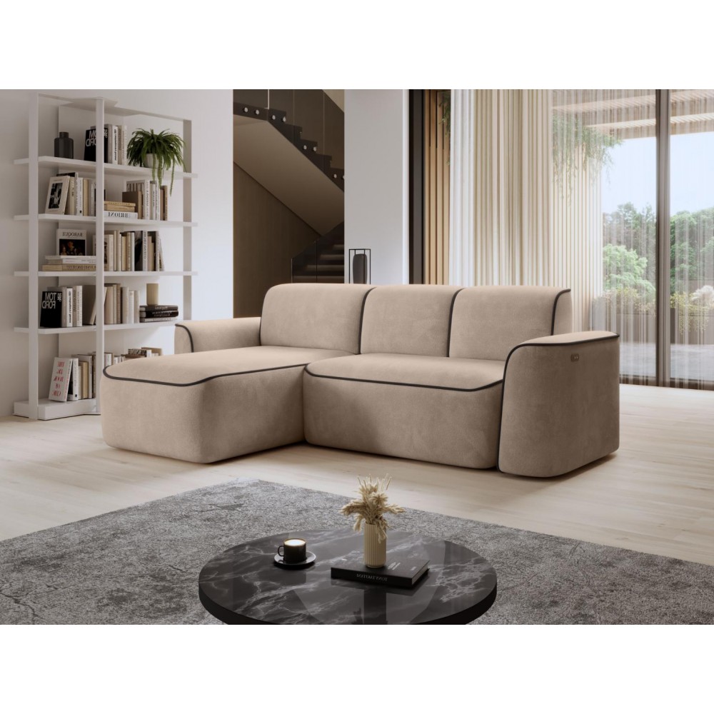 Γωνιακός καναπές Umbert-Mpez Anoixto-Αριστερή