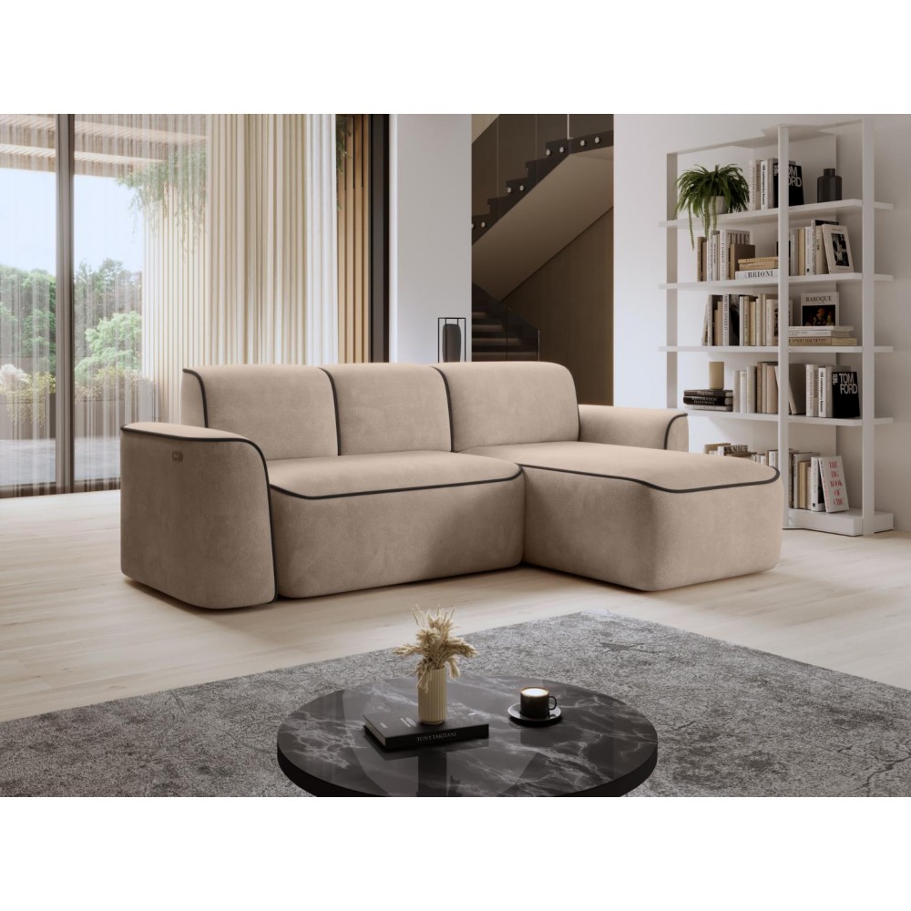 Γωνιακός καναπές Umbert-Mpez Anoixto-Δεξιά