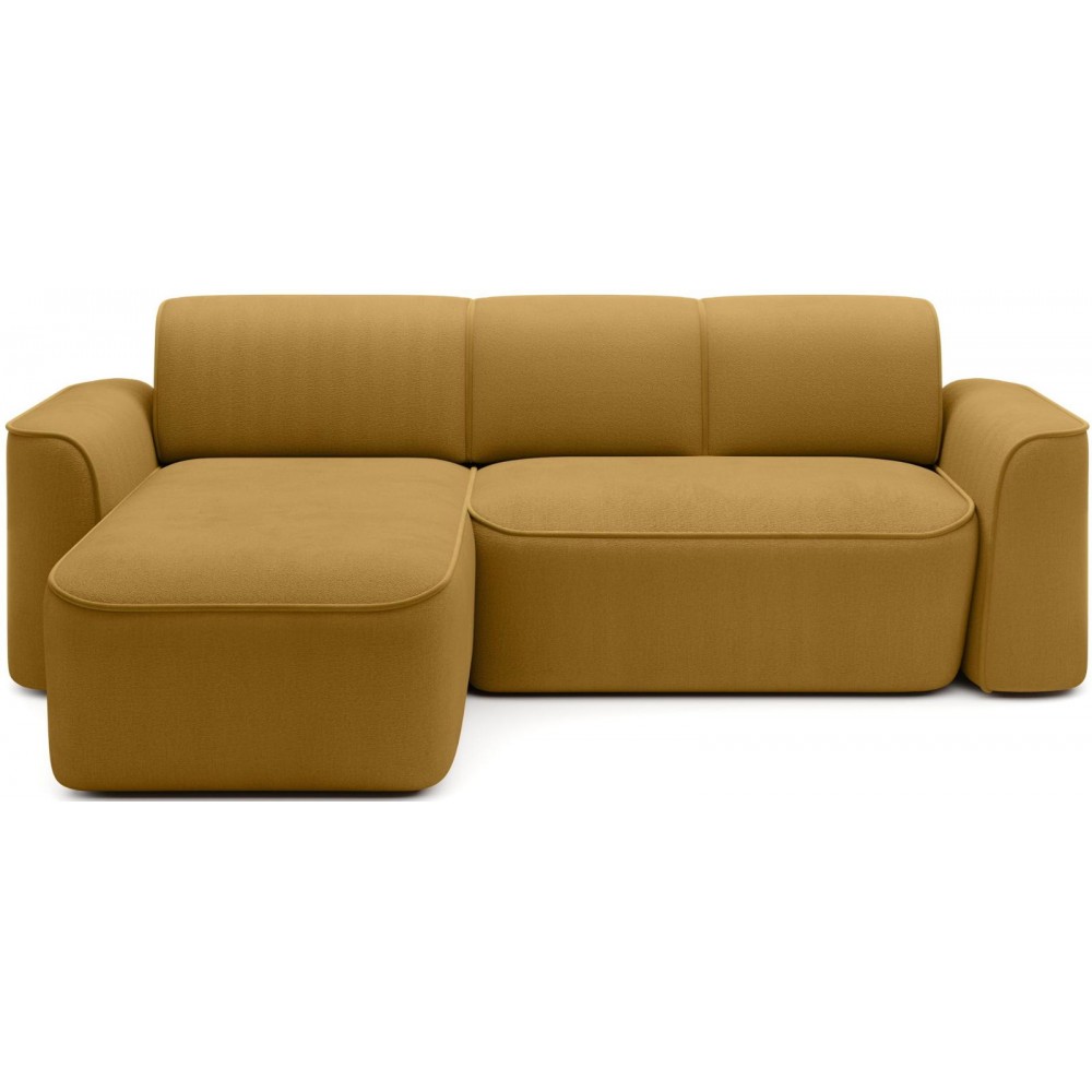 Γωνιακός καναπές Umbert-Moustardi-Αριστερή