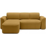 Γωνιακός καναπές Umbert-Moustardi-Αριστερή