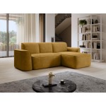 Γωνιακός καναπές Umbert-Moustardi-Δεξιά