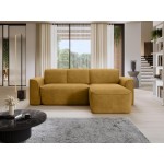 Γωνιακός καναπές Umbert-Moustardi-Δεξιά