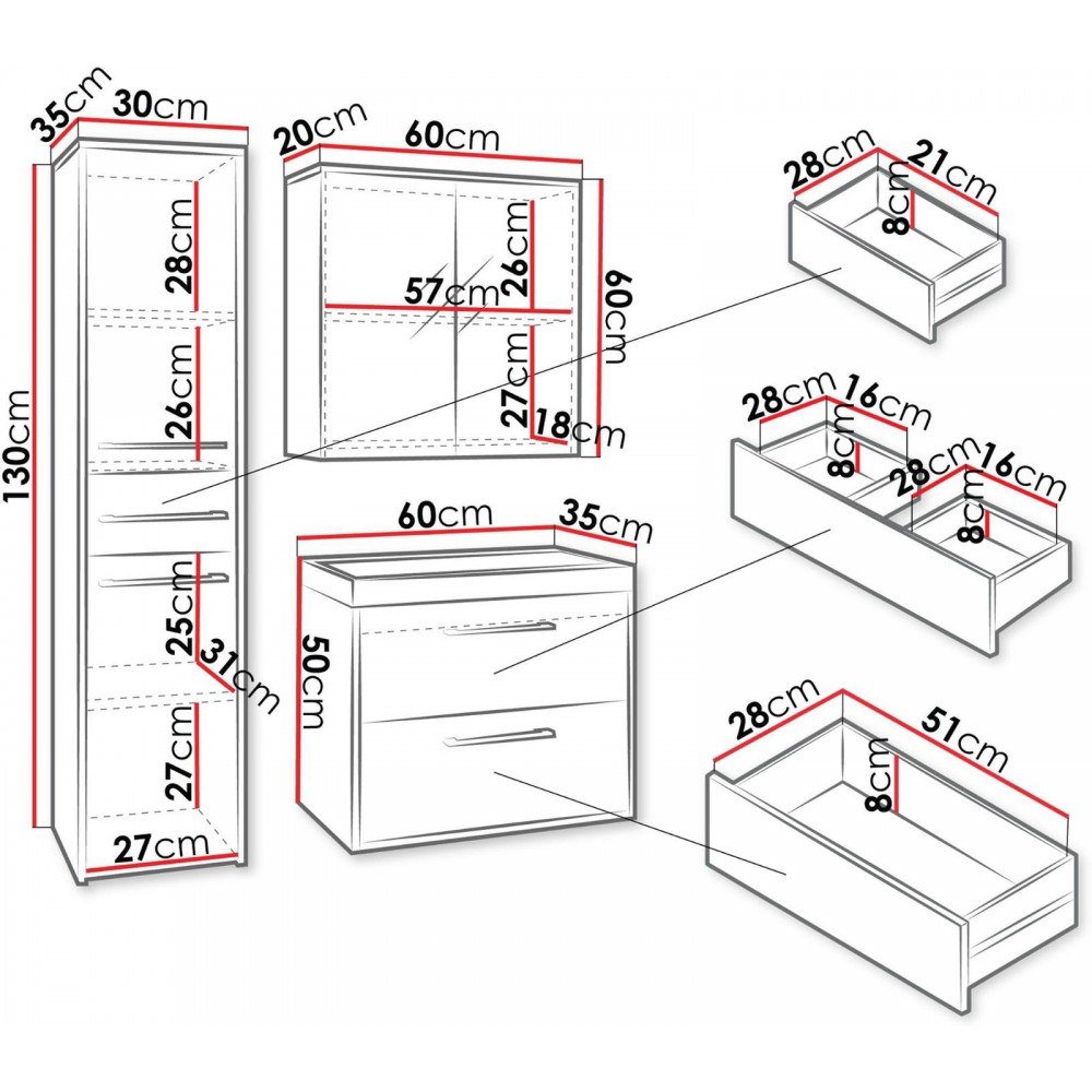 Σετ μπάνιου Canada I-Grafitis-Mauro