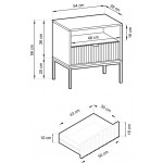 Βοηθητικό τραπεζάκι Palermo-Leuko