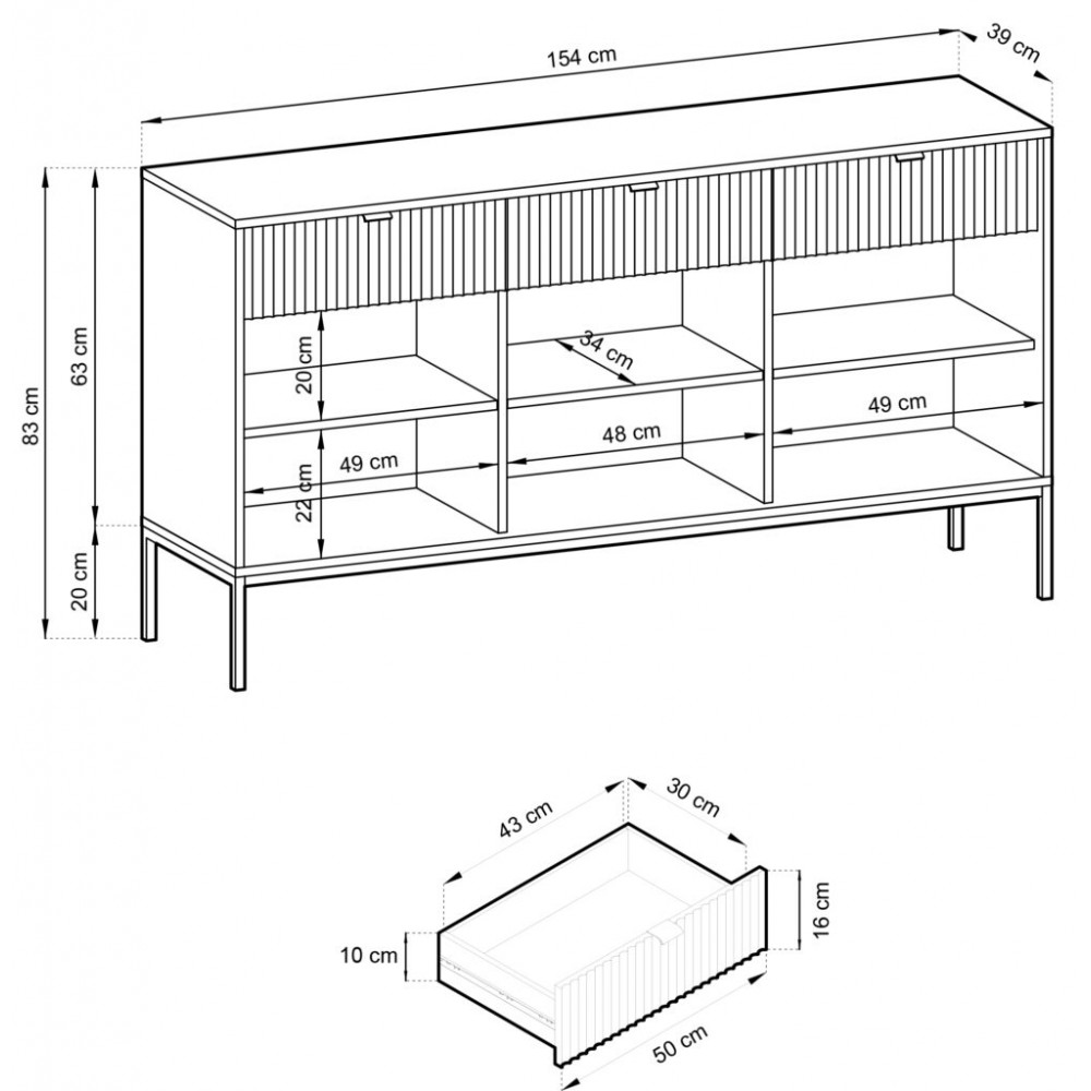 Μπουφές Palermo-Leuko