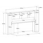 Κεφαλάρι κρεβατιού Railly