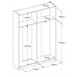 Ντουλάπα Railly συρόμενη