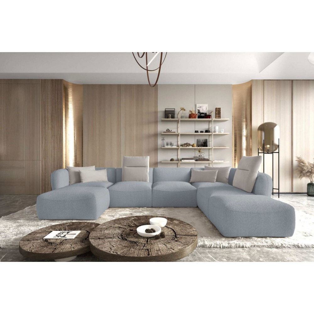 Γωνιακός καναπές Canada XL-Galazio-Δεξιά