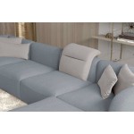 Γωνιακός καναπές Canada XL-Galazio-Δεξιά