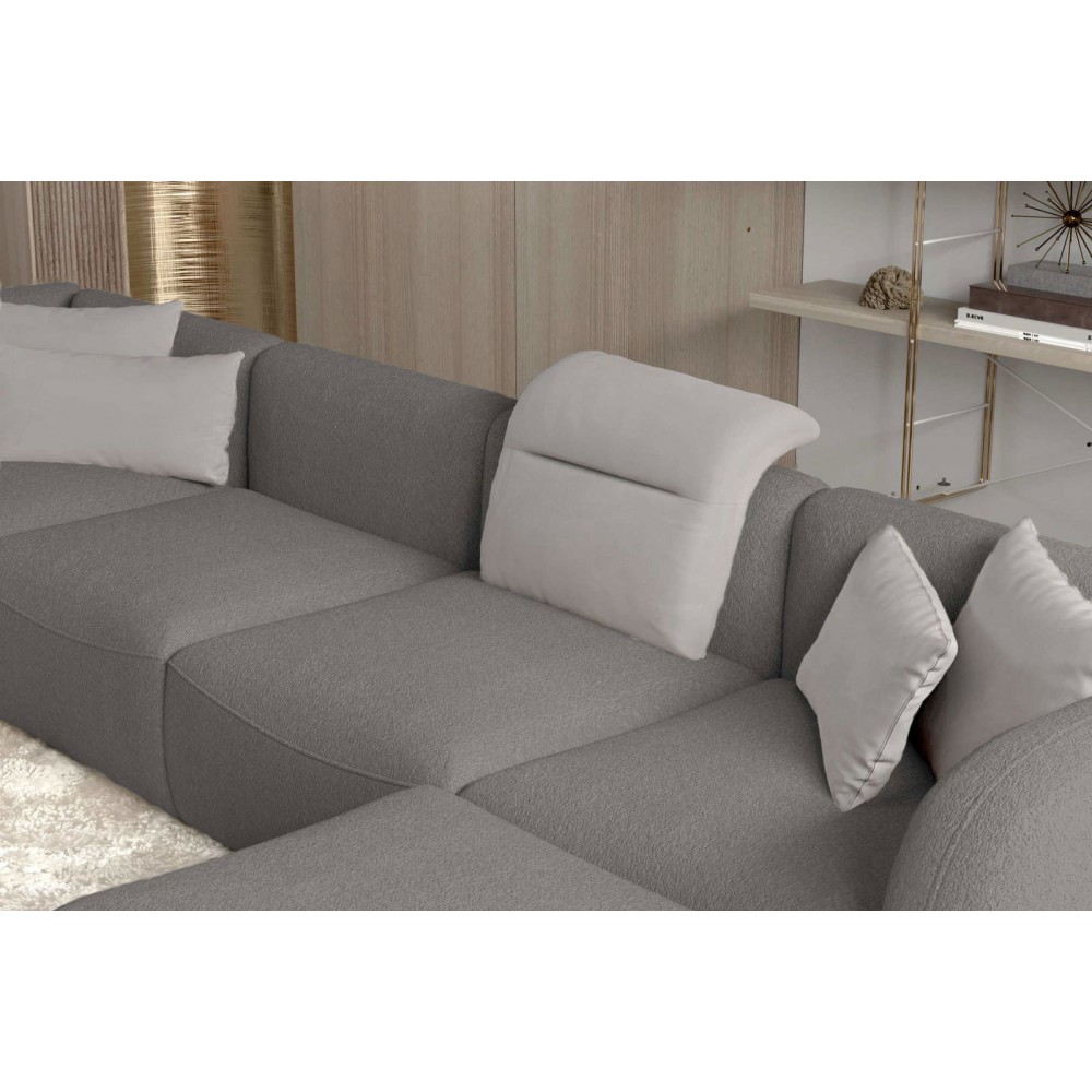 Γωνιακός καναπές Canada XL-Gkri-Αριστερή