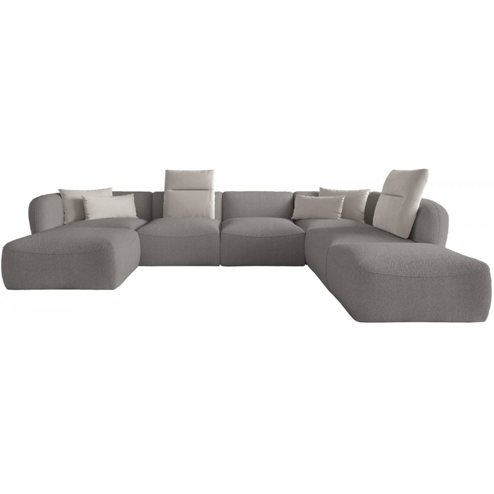 Γωνιακός καναπές Canada XL-Gkri-Δεξιά