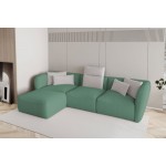 Γωνιακός καναπές Canada Mini-Prasino-Αριστερή