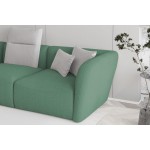 Γωνιακός καναπές Canada Mini-Prasino-Αριστερή