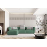 Γωνιακός καναπές Canada Mini-Prasino-Αριστερή