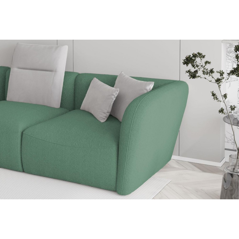 Γωνιακός καναπές Canada Mini-Prasino-Δεξιά