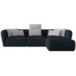 Γωνιακός καναπές Canada Mini-Mple Skouro-Δεξιά