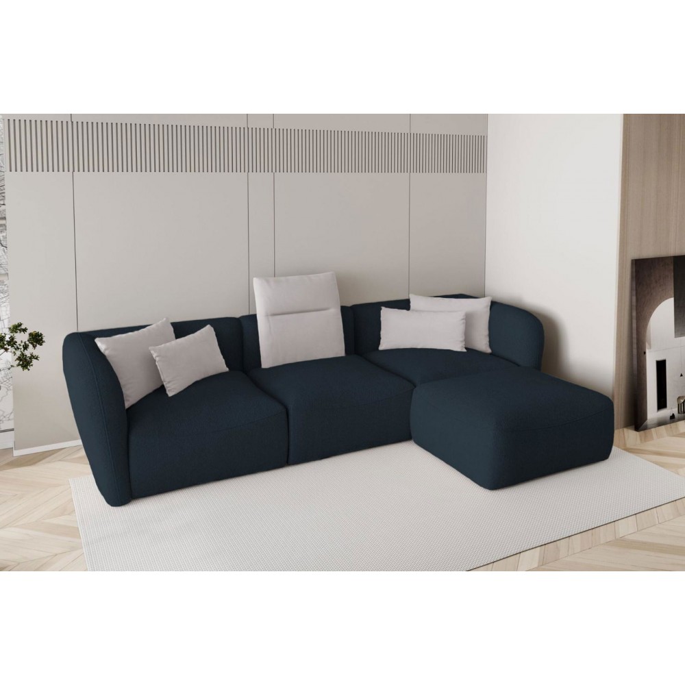 Γωνιακός καναπές Canada Mini-Mple Skouro-Δεξιά