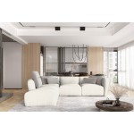 Γωνιακός καναπές Canada L-Krem-Αριστερή