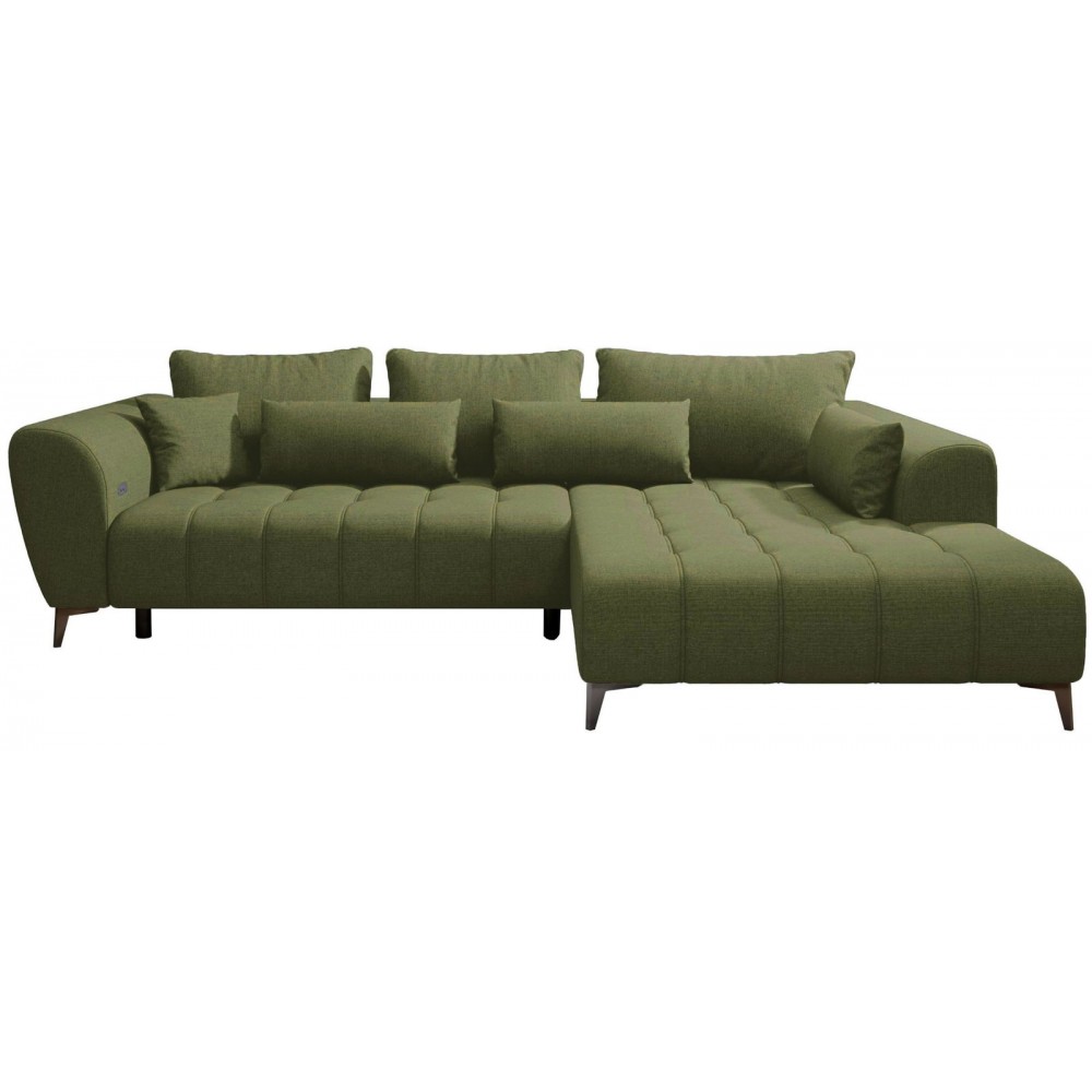 Γωνιακός καναπές Rayman-Prasino-Δεξιά