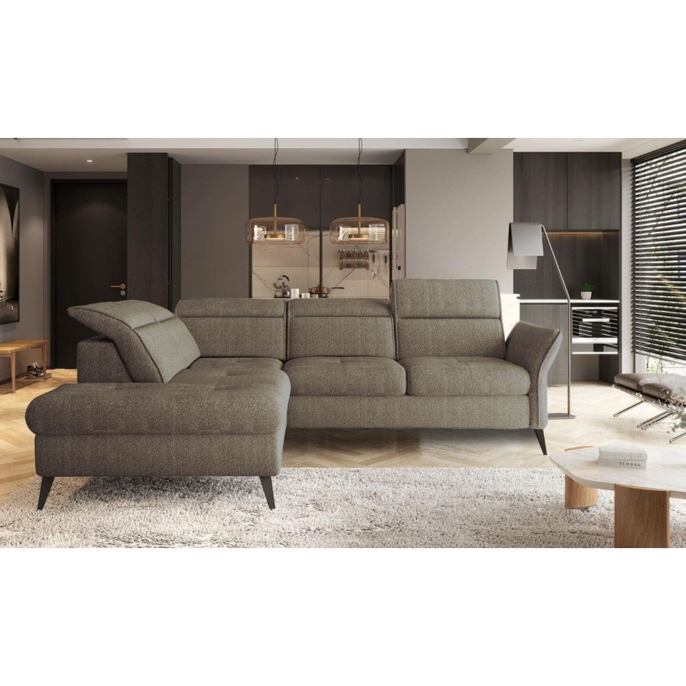 Γωνιακός καναπές Minion-Kafe Anoixto-Αριστερή