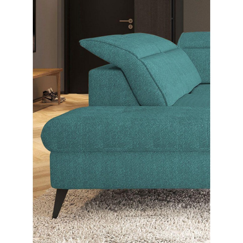 Γωνιακός καναπές Minion-Prasino-Δεξιά