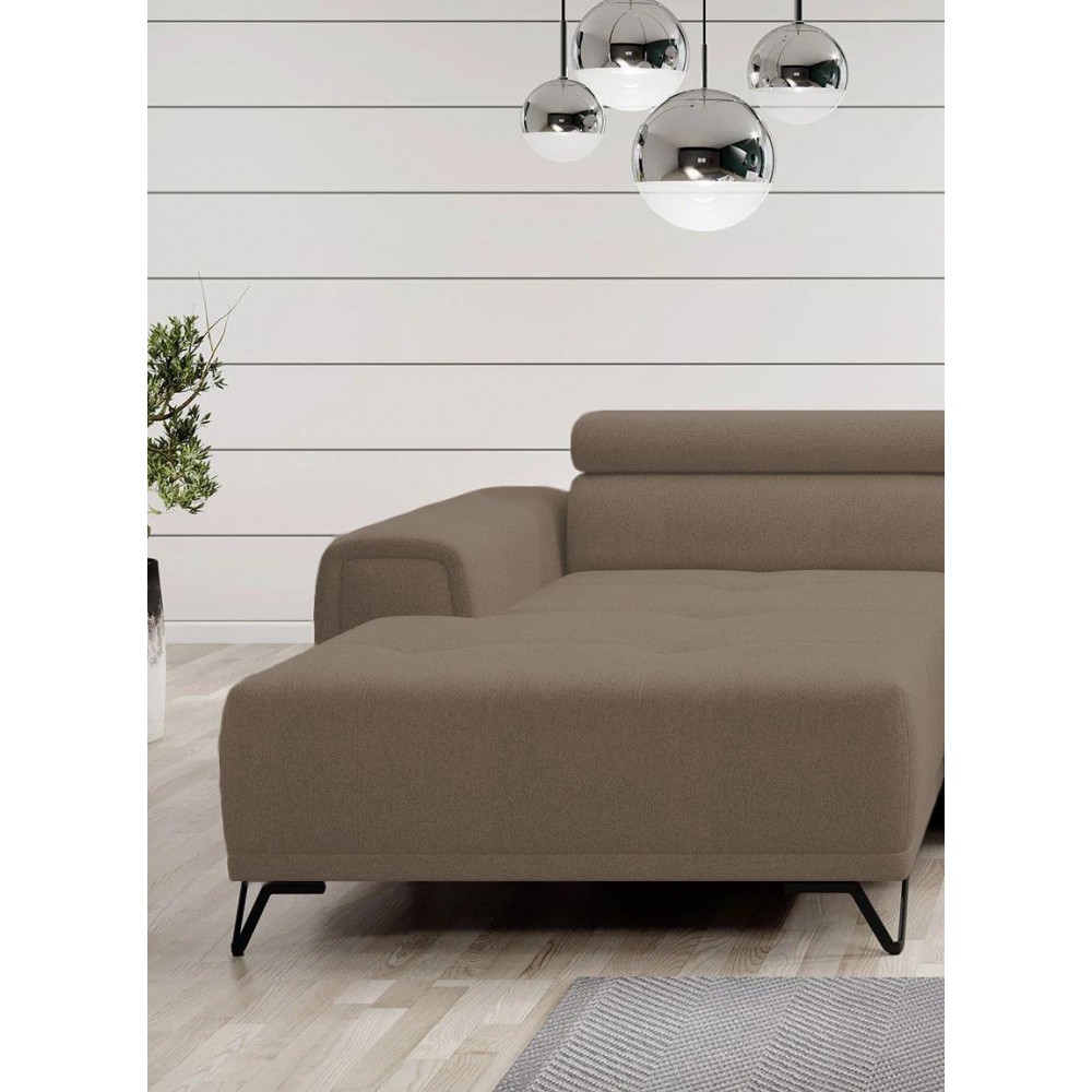 Γωνιακός καναπές Gerard-Kafe Anoixto-Αριστερή