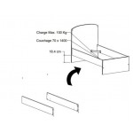 Τραβέρσες βρεφικού κρεβατιού Angel