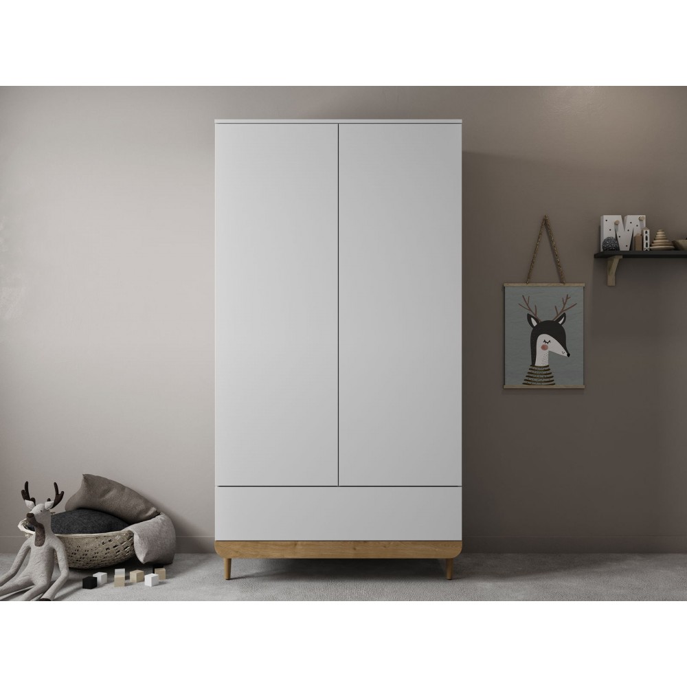 Ντουλάπα Scandi δίφυλλη