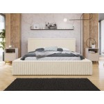 Επενδυμένο κρεβάτι Plexi-Ekrou-160 x 200