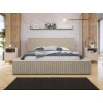 Επενδυμένο κρεβάτι Plexi-Mpez-140 x 200