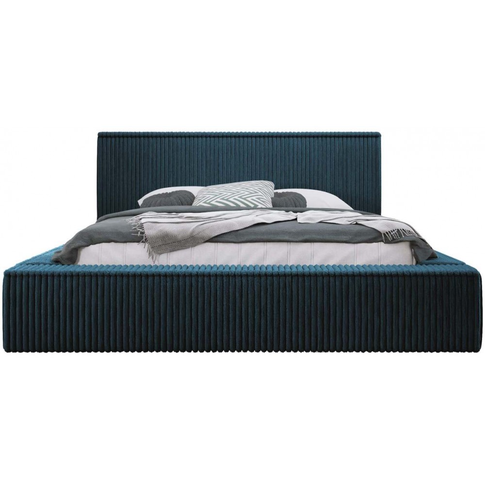 Επενδυμένο κρεβάτι Plexi-Mple Skouro-140 x 200