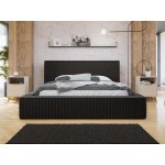 Επενδυμένο κρεβάτι Plexi-Mauro-160 x 200