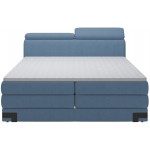 Επενδυμένο κρεβάτι Kayak με στρώμα και ανώστρωμα-Galazio-140 x 200