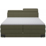 Επενδυμένο κρεβάτι Kayak με στρώμα και ανώστρωμα-Ladi-140 x 200