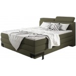 Επενδυμένο κρεβάτι Kayak με στρώμα και ανώστρωμα-Ladi-180 x 200