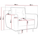 Πολυθρόνα Dream-Kyparissi