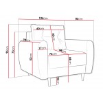 Πολυθρόνα Dream-Mauro