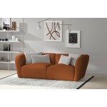 Καναπές Canada τριθέσιος-Portokali 214x110x72