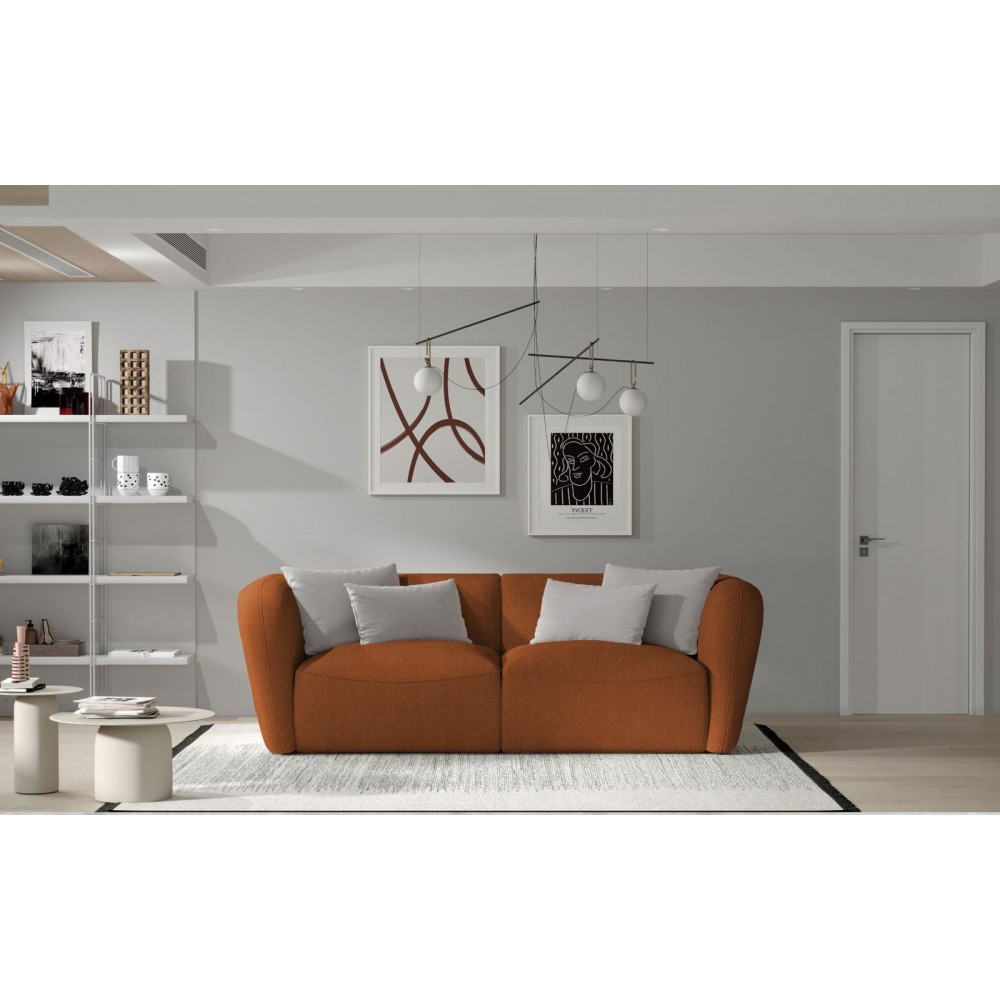 Καναπές Canada τριθέσιος-Portokali 214x110x72